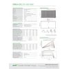 Fotovoltaikus modul PV panel 580Wp Jinko JKM580N-72HL4-V SF N-típusú ezüst keret