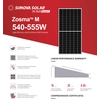 Fotovoltaikus panelek Sunova Zosma 550W, minimális rendelés 1 konténer