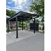 Fotovoltaïsche carport, kolom met één station