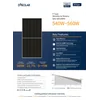 Fotovoltaisk modul PV panel 550Wp DAS SOLAR DAS-DH144PA-550_SF P-Type Mono Sølv Ramme Sølv Ramme