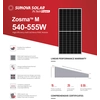 Fotovoltaiske paneler Sunova Zosma 550W, minimum ordre 1 beholder