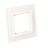 Frame 1-krotna Nature-Glass, WHITE PEARL,IP20/IP44' ('IP44-zastosować gasket DUN1), SIMON54 NATURE