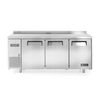 Freezer table 3-door side unit | Hendi 233399