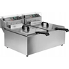 Friteuse électrique professionnelle 2x 11,5l 2x5kw Yato Yg-04624