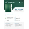 FuturaSun 108 390W Silk Nova Green