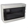 GALANT PLUS RN switchboard 1/18 IP65 transparent door N+PE (18 modules)