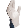 Gants CT402BL cuir fleur + denim taille 10