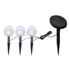 Garden light, 6 pcs., Led, with spikes and solar panels