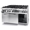 Gas Kitchen With Oven Gastronomic 6-Palnikowa + Free Hendi 225899