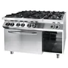 Gas Kitchen With Oven Gastronomic 6-Palnikowa + Free Hendi 225899