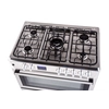 Gasherd 5-Palnikowa CHEFF MODERN mit Backofen - KWGE-K90