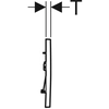 Geberit Sigma tualeto mygtukas 30 baltas/auksinis/baltas 115.883.KK.1