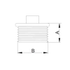 GEGALVANISEERDE GIETIJZEREN PLUG, GEGALVANISEERDE PLUG 1/2''