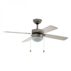 GELSINA ceiling fan with 1xE14 light