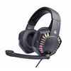 GEMBIRD headphones with microphone GHS-06, gaming, black with RGB LED backlight