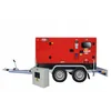 GENERATORE 80KVA SILENZIATO ATS RIMORCHIO