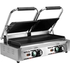 Geribbelde contactgrill - dubbele Yato Yg-04560