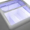 Glass Chest Freezer Gastronomic Shop Freezer 110L 67x71x88