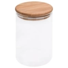 Glassware with cork lids, 4pcs., 800ml