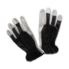 Gloves grained leather on the bottom and fingertips, breathable upper side size 10