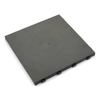 Gray plastic terrace tile Linea Easy - length 40 cm, width 40 cm and height 2.65 cm