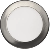 Greenlux GXDW083 Ενσωματωμένο πάνελ LED ματ χρωμίου 225mm 18W ζεστό λευκό