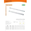 Greenlux GXWP501 Lampe anti-poussière LED trust LED PS 1xT8/120CM (sans tubes)