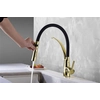 Grifo de cocina Gaspar Gold Black Rea - descuento adicional 5% con código REA5