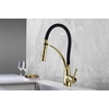 Grifo de cocina Gaspar Gold Black Rea - descuento adicional 5% con código REA5