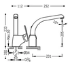 Grifo lavabo Tres Eco 1.70.440.02