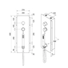 Grifo monomando empotrado Deante Multibox NAC 09CM-DODATKOWO 5% DESCUENTO POR CÓDIGO DEANTE5