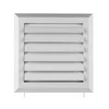 Grilă de ventilație Awenta Plus albă T38 175x175mm