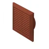 Grilă de ventilație maro Awenta Style T43BR 140x140mm