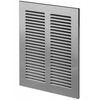 Grilă de ventilație metalică AWENTA VELITE, oțel inoxidabil 14x21, MVZ4N