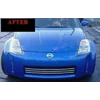 GRILĖLIS NISSAN 350Z (2006-2009) - Chromuotos juostelės, chromuotos grotelės