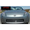 GRILĖLIS NISSAN 350Z (2006-2009) - Chromuotos juostelės, chromuotos grotelės