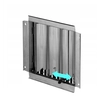 Grille d'aération PVC AWENTA TRU10 blanche 30x30 avec maille