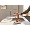 Grohe Blue Pure Eurosmart filterhane med 150° drejelig "U" tud, rustfrit stål