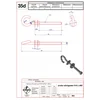 Guy-schroef FI 16 L -300 GEGALVANISEERD STAAL