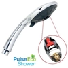 Hand-held energy-saving shower head Pulse Eco Shower 6l - chrome