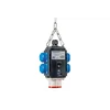 Hangende energieverdeler 1 driefasige stopcontacten 400V 5 poly 16A IP44 en met 4 schuko eenfasige stopcontacten 16A IP44 met perslucht verbinding