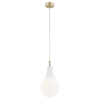Hanging lamp OAKLAND white gloss, brass G9 1x 6W LED (max) IP20 4696 Argon