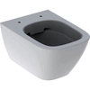 Hangtoilet Smyle Square diepe diepspoel,B35 cm,H33 cm,T49 cm, kort, Rimfree