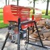 HECHT 676 WOOD SPLITTER HYDRAULIC ELECTRIC HORIZONTAL CHIPPER PRESSURE 7 TONS