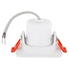 Heda vierkante LED-inbouwspot 8W=50W 640lm natuurlijk licht 4000K 60 graden