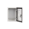 Hermetic metal switchgear RH-231 200X300X150 IP65, mounting plate included.