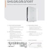 Hibridni inverter Sungrow SH6.0RT 6000W SUNGROW SH6.0RT-V112_S, 3-Fazowy, 10 let garancije