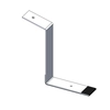 High handle for a flat roof, ballast construction, non-invasive