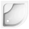 Hluboká půlkruhová sprchová vanička Kerra Aston 80 x 80 x 39,5 cm