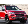 Holden Colorado - Regolazione del paraurti fittizio cromato con griglia a strisce cromate